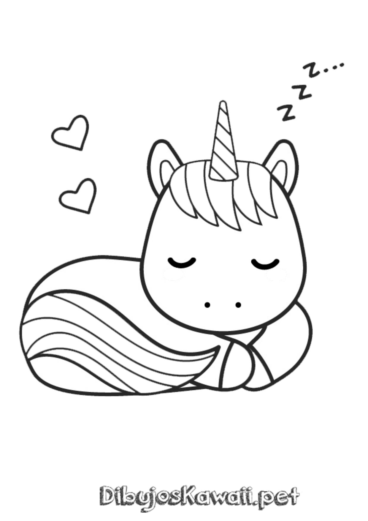 Featured image of post Dibujos Kawaii Para Pintar De Unicornios Esta vez les muestro c mo dibujar y pintar un unicornio estilo kawaii de manera s per f cil